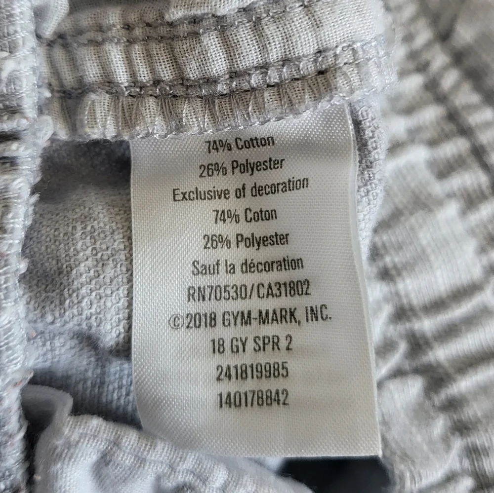 Gymboree Boys 2018 Heathered Light Gray Elastic Waist Chambray Cargo Shorts Sz 8